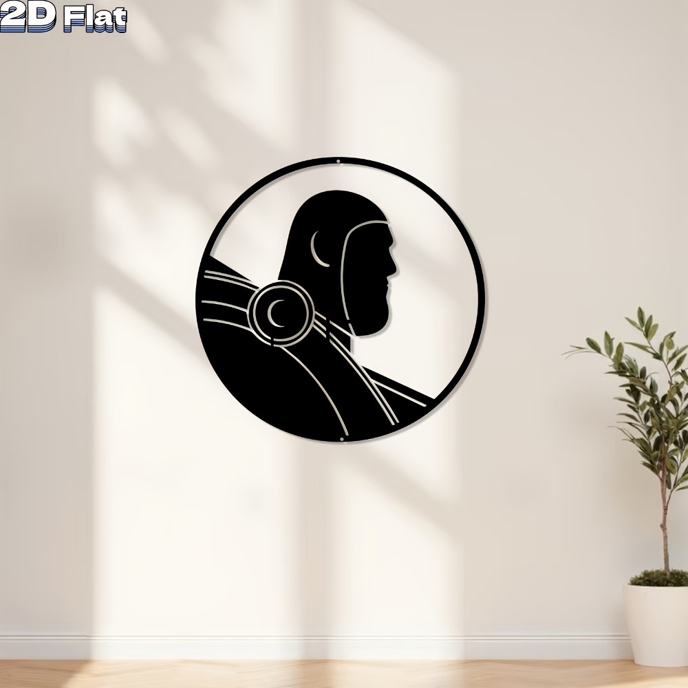 لوحة جدارية حديثة على شكل روبو - مراجعة Tech Office Wall وسعره